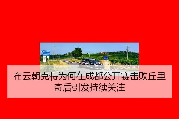 布云朝克特为何在成都公开赛击败丘里奇后引发持续关注 - ayx